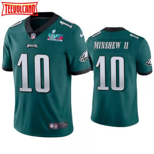 Philadelphia Eagles Gardner Minshew II Super Bowl LVII Green Jersey