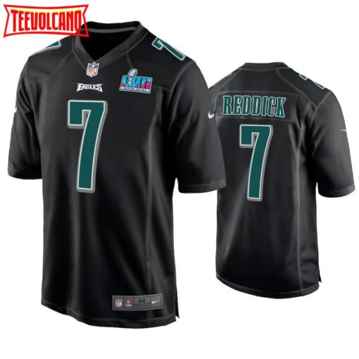 Philadelphia Eagles Haason Reddick Super Bowl LVII Black Jersey