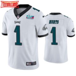 Philadelphia Eagles Jalen Hurts Super Bowl LVII White Limited Jersey