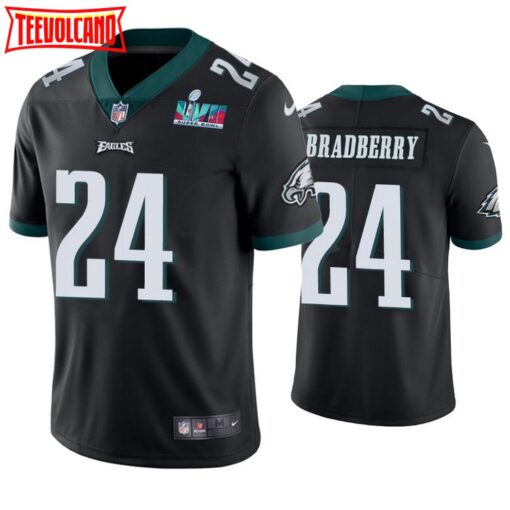 Philadelphia Eagles James Bradberry Super Bowl LVII Black Limited Jersey