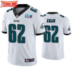 Philadelphia Eagles Jason Kelce Super Bowl LVII White Limited Jersey