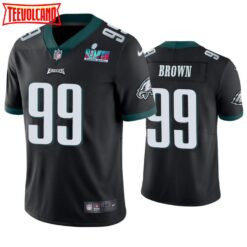 Philadelphia Eagles Jerome Brown Super Bowl LVII Black Limited Jersey