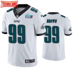 Philadelphia Eagles Jerome Brown Super Bowl LVII White Limited Jersey