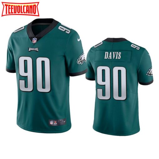 Philadelphia Eagles Jordan Davis Green Limited Jersey