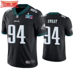 Philadelphia Eagles Josh Sweat Super Bowl LVII Black Limited Jersey