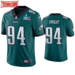 Philadelphia Eagles Josh Sweat Super Bowl LVII Green Limited Jersey