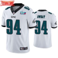 Philadelphia Eagles Josh Sweat Super Bowl LVII White Limited Jersey