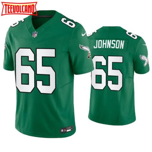 Philadelphia Eagles Lane Johnson Green Throwback Limited Jersey