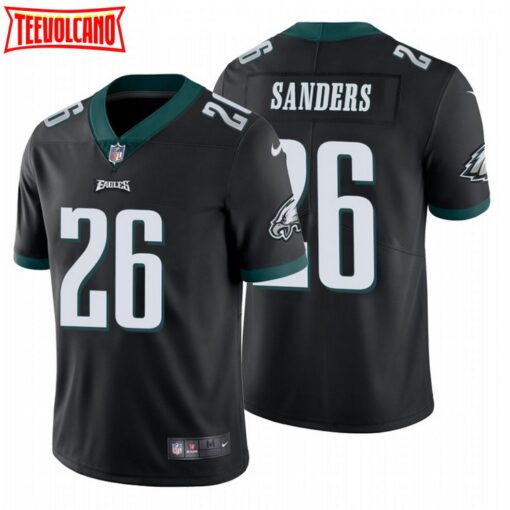 Philadelphia Eagles Miles Sanders Black Limited Jersey