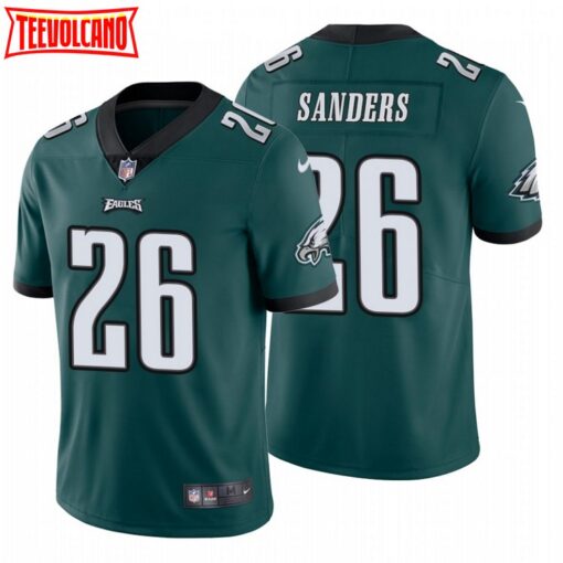 Philadelphia Eagles Miles Sanders Green Limited Jersey