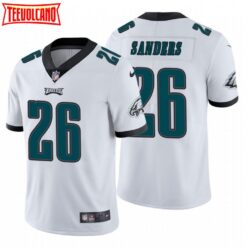 Philadelphia Eagles Miles Sanders White Limited Jersey