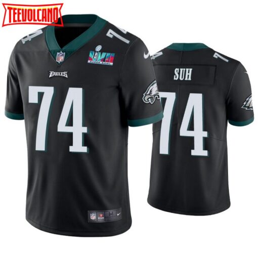 Philadelphia Eagles Ndamukong Suh Super Bowl LVII Black Limited Jersey