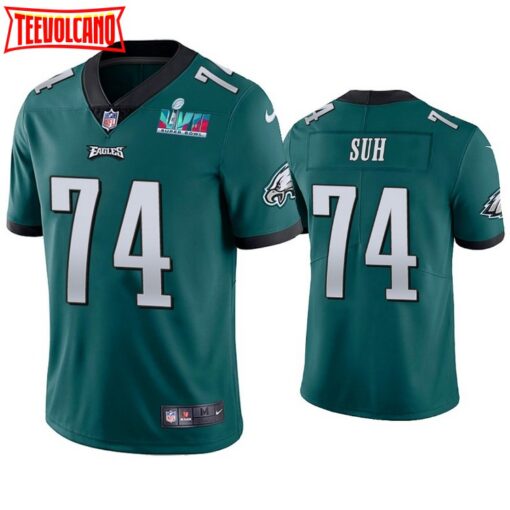 Philadelphia Eagles Ndamukong Suh Super Bowl LVII Green Limited Jersey