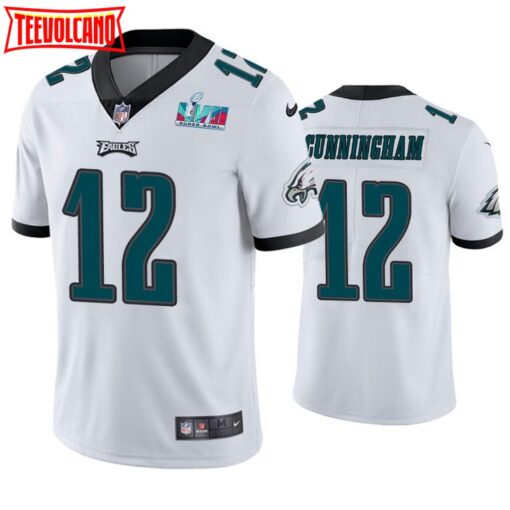 Philadelphia Eagles Randall Cunningham Super Bowl LVII White Limited Jersey