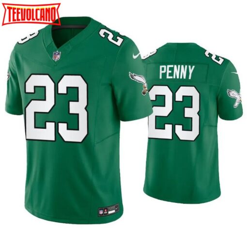 Philadelphia Eagles Rashaad Penny Green Throwback Limited Jersey