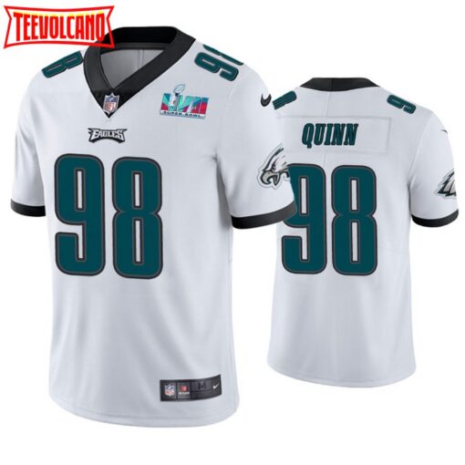 Philadelphia Eagles Robert Quinn Super Bowl LVII White Limited Jersey