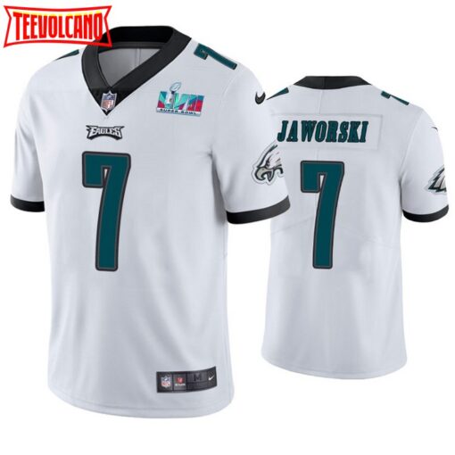 Philadelphia Eagles Ron Jaworski Super Bowl LVII White Limited Jersey