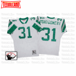 Philadelphia Eagles Wilbert Montgomery White Throwback Jersey