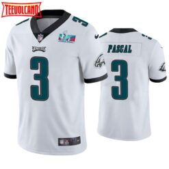 Philadelphia Eagles Zach Pascal Super Bowl LVII White Limited Jersey