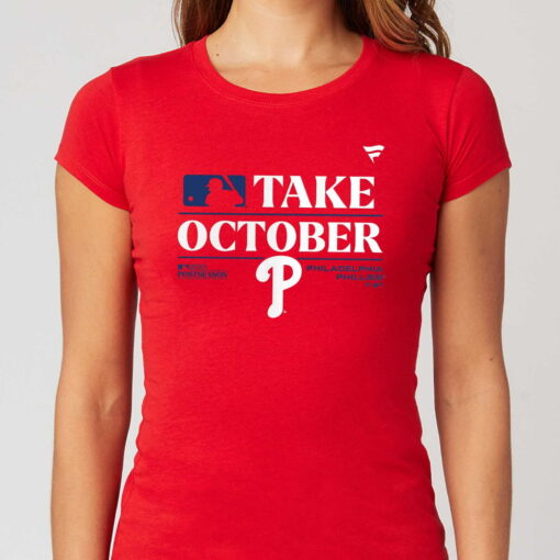 Philadelphia Phillies Red Take October 2023 T-Shirt