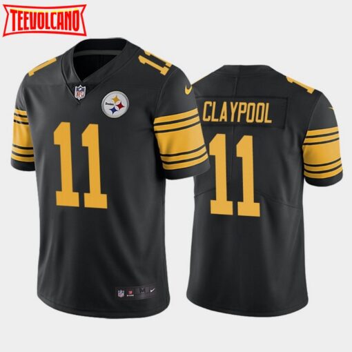 Pittsburgh Steelers Chase Claypool Black Color Rush Limited Jersey