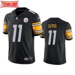 Pittsburgh Steelers Chase Claypool Black Limited Jersey