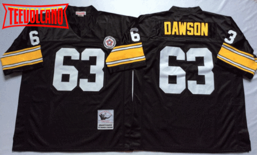 Pittsburgh Steelers Dermontti Dawson Black Throwback Jersey