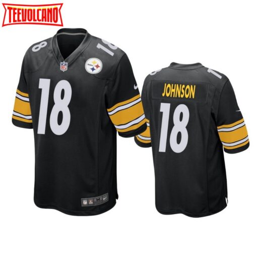 Pittsburgh Steelers Diontae Johnson Black Limited Jersey