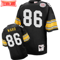 Pittsburgh Steelers Hines Ward Black Throwback Jersey