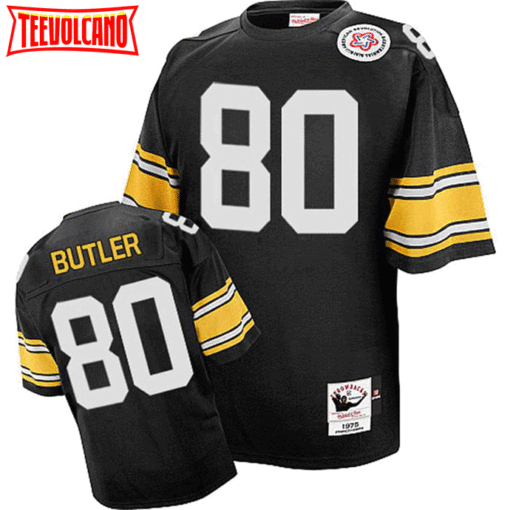 Pittsburgh Steelers Jack Butler Black Throwback Jersey