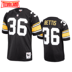 Pittsburgh Steelers Jerome Bettis Black Throwback Jersey