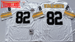 Pittsburgh Steelers John Stallworth White Throwback Jersey