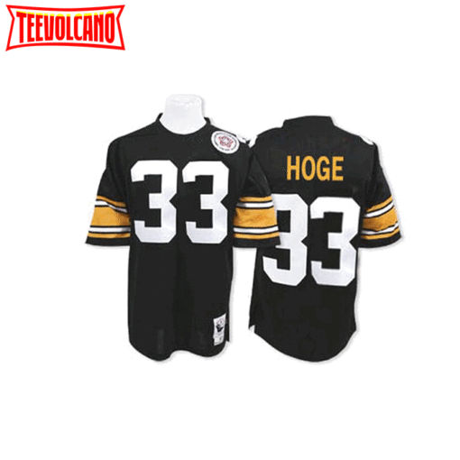 Pittsburgh Steelers Merril Hoge Black Throwback Jersey