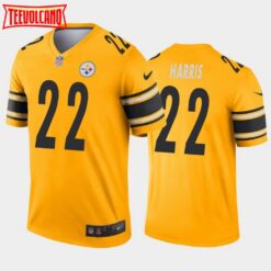 Pittsburgh Steelers Najee Harris Gold Inverted Limited Jersey