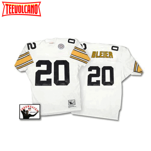 Pittsburgh Steelers Rocky Bleier White Throwback Jersey