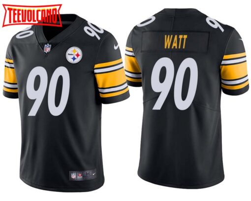 Pittsburgh Steelers T.J. Watt Black Limited Jersey