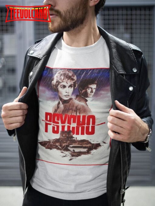 Psycho Poster T Shirt, Vintage Horror Movie Shirt, 60’s Movie T Shirt