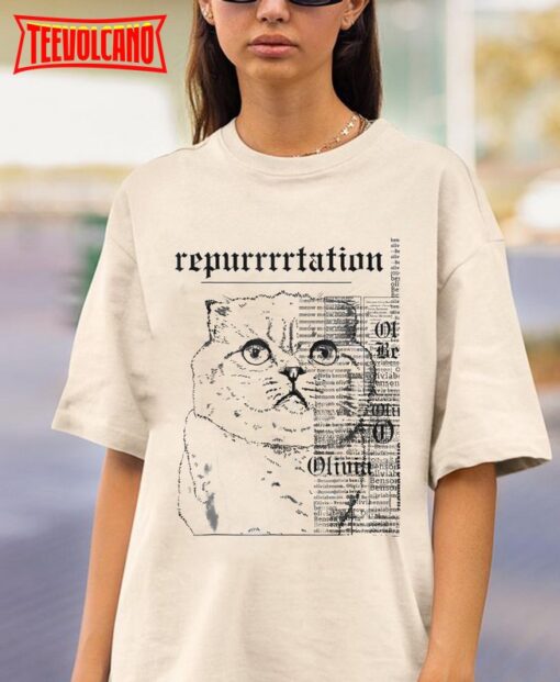 Repurtation Cat Shirt, Taylor Shirt, Swiftie Shirt, Taylor Cat Shirt