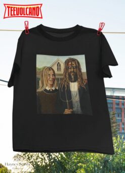 Rob And His Wife Zombie Halloween Vintage T-Shirt