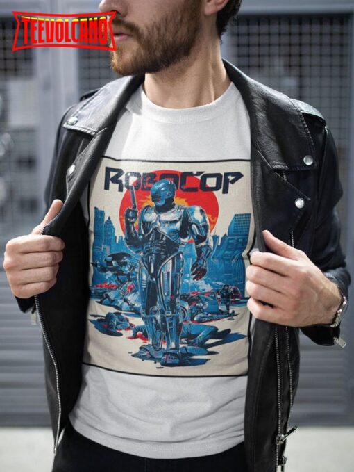 Robocop Soft T-Shirt, Robocop Movie Poster Vintage 80s Movie T Shirt