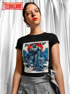 Robocop Soft T-Shirt, Robocop Movie Poster Vintage 80s Movie T Shirt