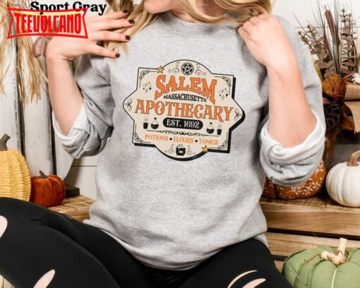 Salem Massachusetts Apothecary Sweatshirt, Salem Est 1692 Sweatshirt