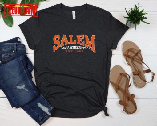 Salem Massachusetts Shirt, Cute Fall Shirt, Autumn Shirt, Salem Est 1692 Shirt