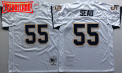 San Diego Chargers Junior Seau White Throwback Jersey