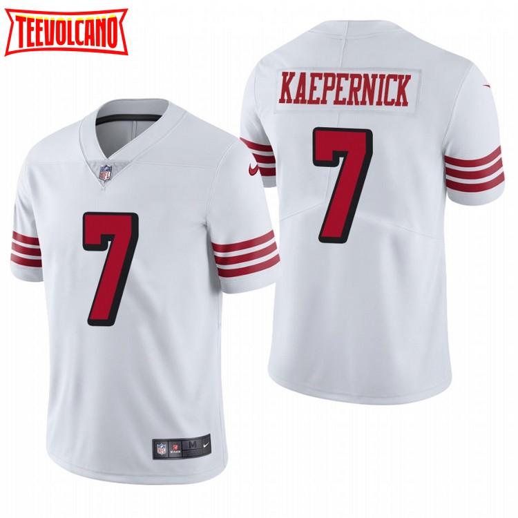 San Francisco 49ers Colin Kaepernick White Color Rush Limited Jersey