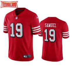 San Francisco 49ers Deebo Samuel Scarlet Alternate Limited Jersey