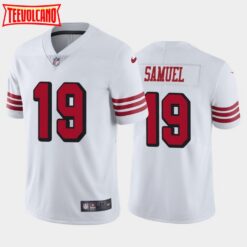 San Francisco 49ers Deebo Samuel White Color Rush Limited Jersey