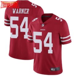 San Francisco 49ers Fred Warner Scarlet Limited Jersey