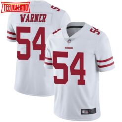 San Francisco 49ers Fred Warner White Limited Jersey