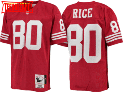 San Francisco 49ers Jerry Rice Red 1994 Throwback Jersey